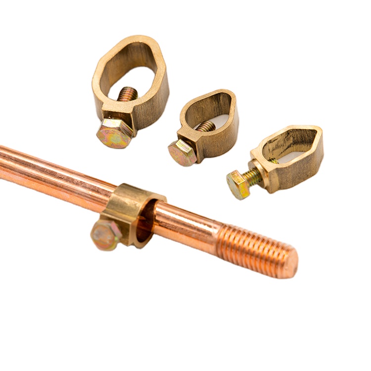 Copper Earth Rod Clamp